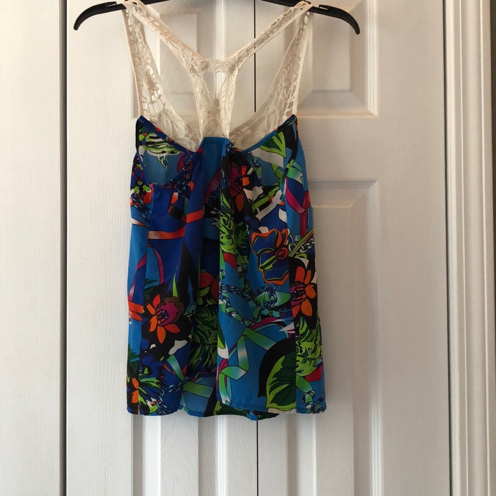 Patterned tank top - Picture 3 of 5